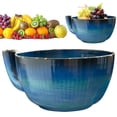 thumbnail image 1 of USUERY Berry Washing Bowl with Drain Holes 3D Printed 360 Cleaning Colander Automatic Quick Kitchen Rinse Washer for Berries Vegetables, 1 of 5
