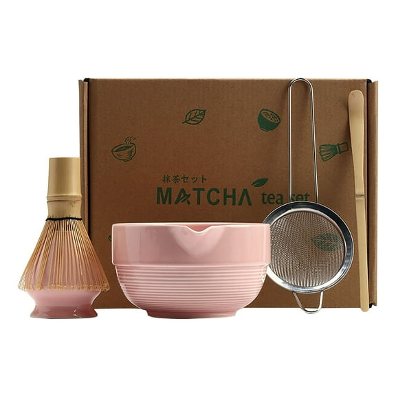USUERY Ceramic Matcha Tea Set With Whisk And Holder Traditional Japanese Matcha Making Kit For Beginners Tea Lovers Home