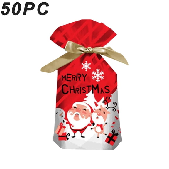 USUERY Christmas Sacks Bag For Gift Wrap Present Storage Holiday Party Favor Home