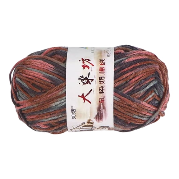 USUERY Cotton Crochet Diy Sweater Line Cotton Wool Thread For Knitting