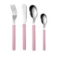 thumbnail image 1 of USUERY French Style Flatware Set Stainless Steel Handle Cutlery Set With Colorful Handles Fork Spoon For Home Restaurant, 1 of 9