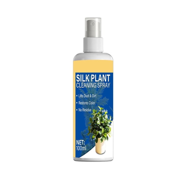 USUERY Gentle Artificial Plant Cleaning Spray 100ml No Wipe Dust Remover Multi Care For Artificial Plants And Tables Home