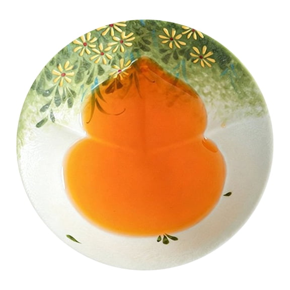USUERY Hand Painted Ceramic Gourd Tea Cup Set 4 Styles Elegant Personal Mug Portable Chinese Tea Drinking Cup For Tea Lovers Home