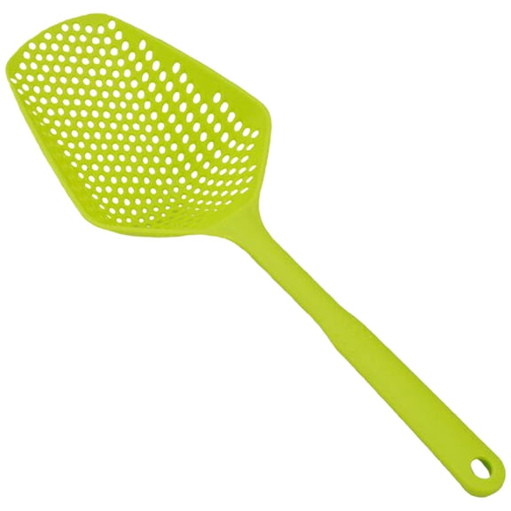 USUERY Heat Resistant Nylon Slotted Spatula with Holes for Frying Boiling Pasta Dumplings Non Stick Kitchen Utensil
