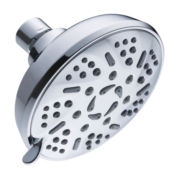 USUERY High Pressure Shower Head With Settings 360 Adjustable Metal Swivel Joint Easy Install Rain Showerhead For Relaxing Spa