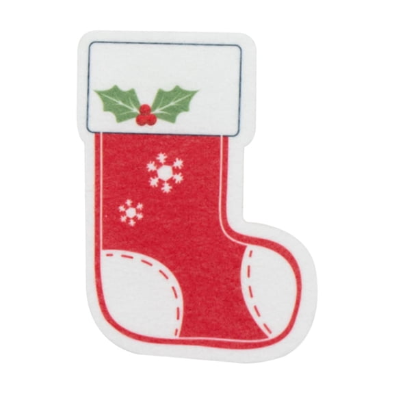 USUERY Reusable Christmas Kitchen Sponge Dish Sponge For Washing Dishes Double Side Design High Density Long Lasting
