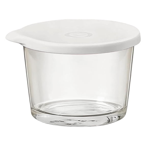 USUERY Reusable Glass Mixing Bowl With Airtight Lid Versatile Meal Prep Kitchen Bowl For Cooking Baking Fridge Freezer Lunch Salad Yogurt