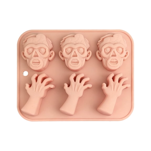 USUERY Silicone Halloween Candy Mold Pumpkin Bat Witch Hat For Gummy Fondant Baking DIY Sugar Cupcake Home