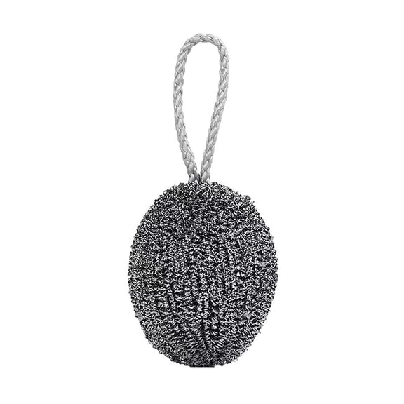 USUERY Stainless Steel Scrubber Wire Metal Scrubber With Lanyard Dirty Cookware Cleaner Dish Cleaner Home