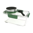 thumbnail image 1 of USUERY Upgraded Leakproof Salad Lunch Box Pod Side Open Large Salad Jar With Hidden Dressing Container, 1 of 9