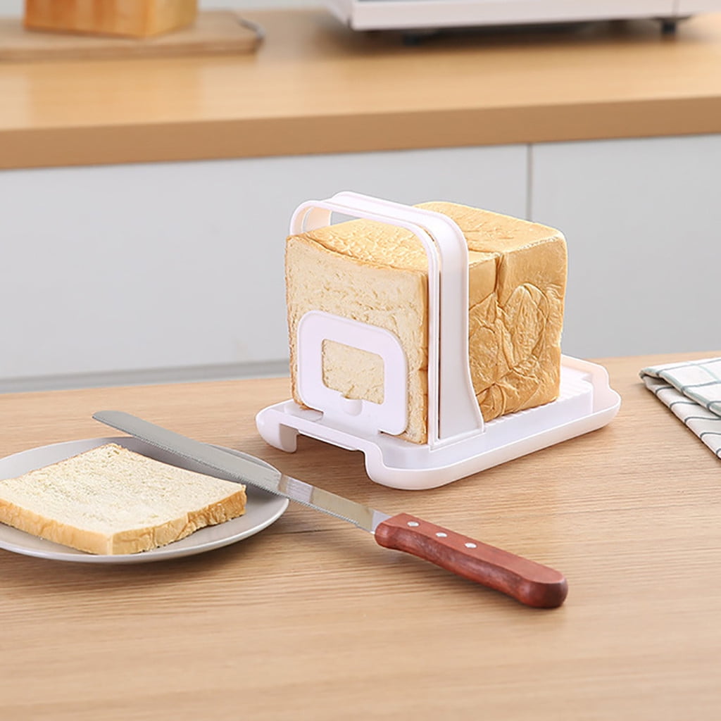 USUPDD Bread Slicer for Homemade Bread Bread Knife Portable Removable
