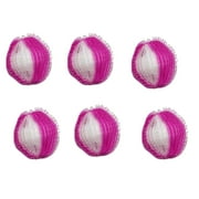 USUPDD Laundry Sanitizer Stain Remover for Clothes Laundry 6pc Hair Lint Fluff Grabbing Laundry For Washing Machine Wash Ball Cleaning