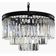 thumbnail image 1 of USUT 6-Light Modern Contemporary Crystal Chandelier Ceiling Light Pendant, 1 of 5
