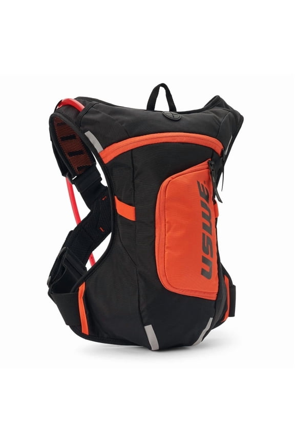 Raw Series Hydration Pack - Black/Factory Orange
