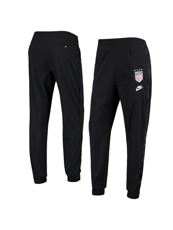 USWNT Nike Women's Woven Track Performance Pants - Black