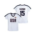 thumbnail image 1 of USWNT Players Megan Rapinoe T-Shirt (Girls Sizes), Official USA Women National Soccer Team Players Association YM, 1 of 3