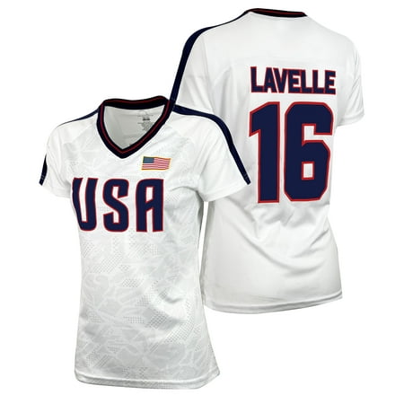 USWNT Players Rose Lavelle T-Shirt (Girls Sizes), Official USA Women National Soccer Team Players Association YM