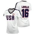 thumbnail image 1 of United States Women's National Soccer Team Graphic V-Neck T-Shirt, Women's, 1 of 3