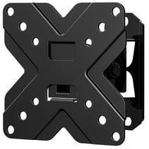 USX MOUNT Full Motion TV Wall Mount 10 to 26 inch TVs & Monitors, Monitor Mount with Tilt and Swivel for Max VESA 100x100mm Weight Capacity 22 lbs