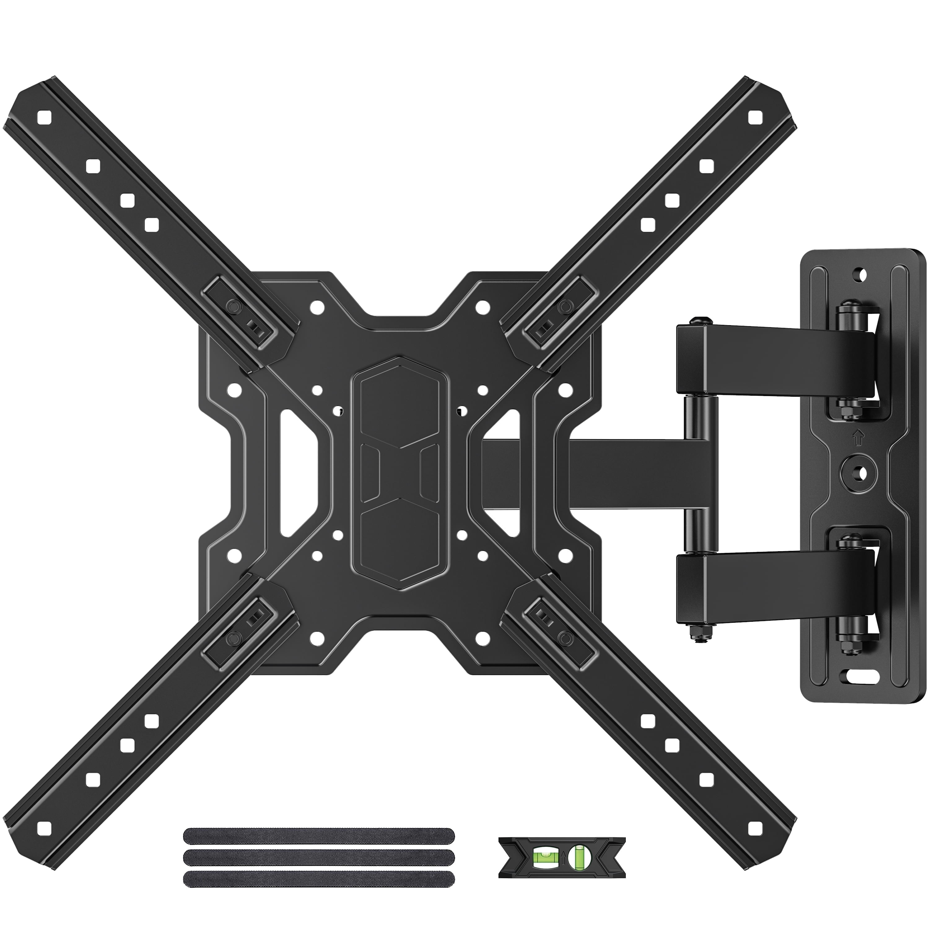 USX MOUNT Full Motion TV Wall Mount Bracket with Swivel Arm for 23 to 65 Inch TVs, Holds up to 77 lbs