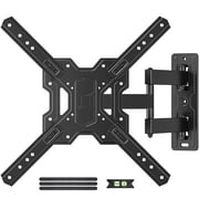 USX MOUNT Full Motion TV Wall Mount Bracket with Swivel Arm for 23 to 55 Inch TVs, Holds up to 77 lbs