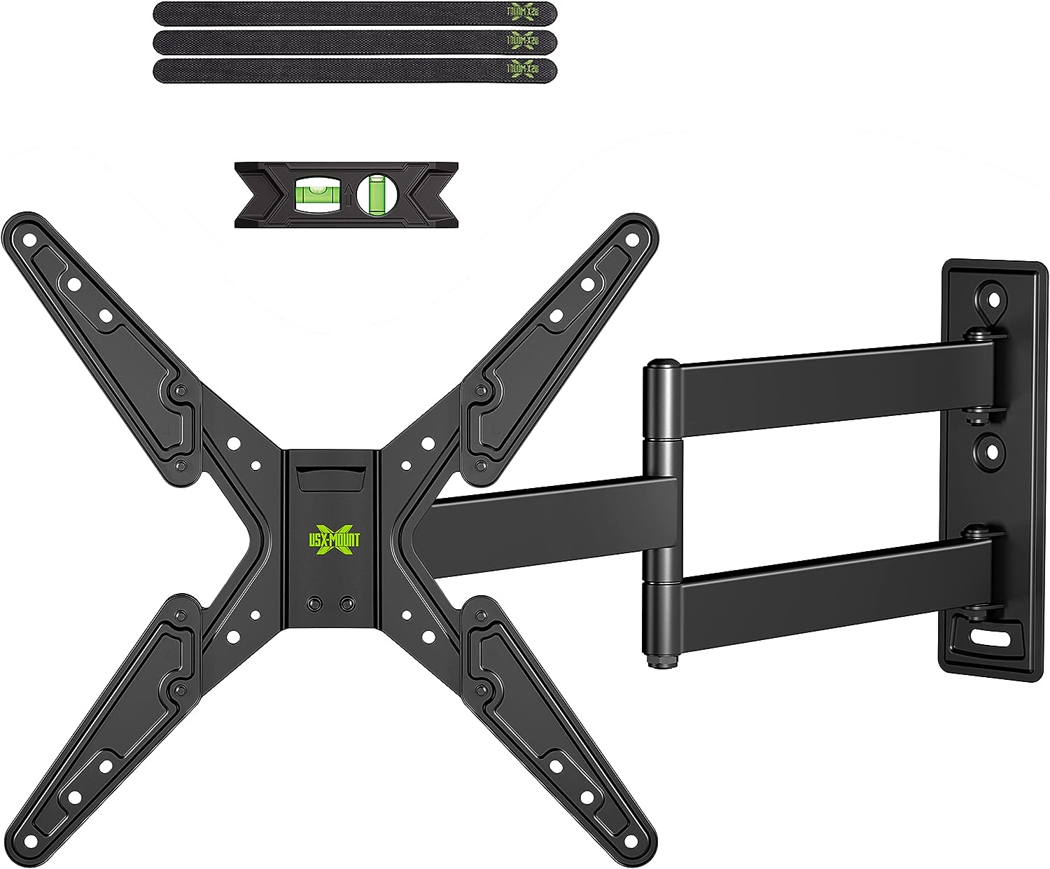 USX MOUNT Full Motion TV Wall Mount Fits for Most 2655 Inch TVs 24