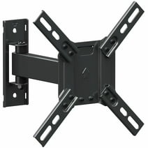 USX MOUNT Full Motion TV Wall Mount Monitor Mount Swivels Tilts Extension Rotation for 13-32 inch TV & Monitor Max VESA 200x200mm up to 55lbs