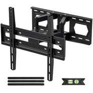 USX MOUNT Full Motion TV Wall Mount for 26-65" TVs, Holds up to 110lbs with Max VESA 400x400mm & 16" Wood Stud