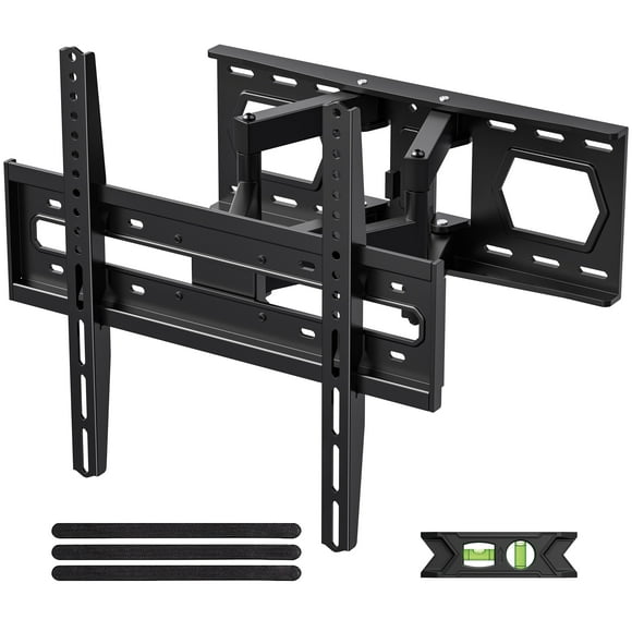 USX MOUNT Full Motion TV Wall Mount for 26-65" TVs, Hold up to 110lbs with Max VESA 400x400mm & 16" Wood Stud