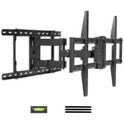 USX MOUNT Full Motion Tilting Swivel Leveling Articulating TV Wall Mount for 47-90" TVs, Holds up to 120lbs & 24" Wood Stud