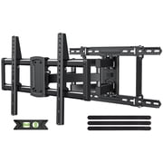 USX MOUNT Full Motion Tilting Swivel Leveling Articulating TV Wall Mount for 47-90" TVs, Holds up to 120lbs & 24" Wood Stud