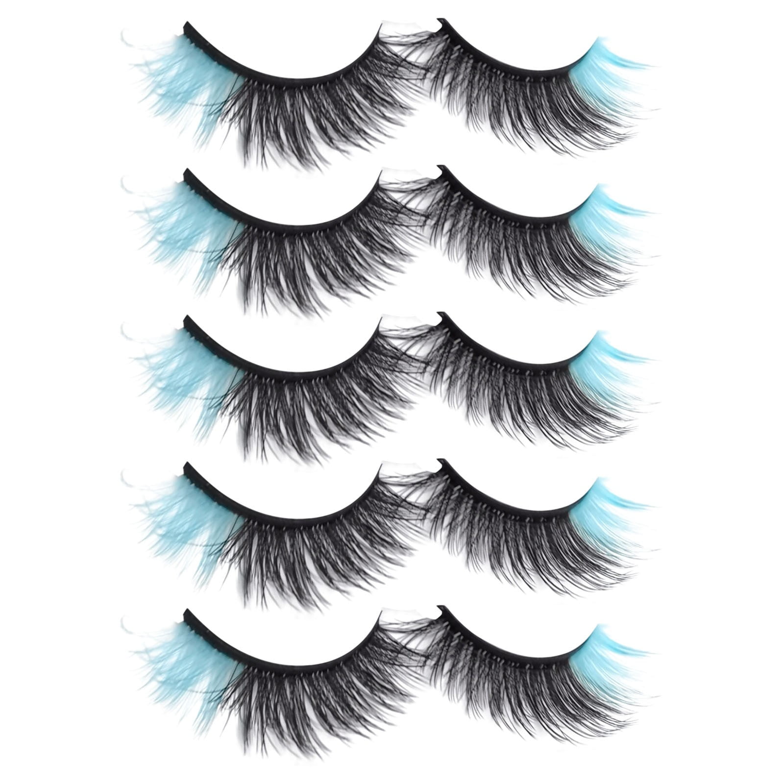 USYFAKGH Eyelashes with Butterflies on Them False Eyelashes European and American Multilayer