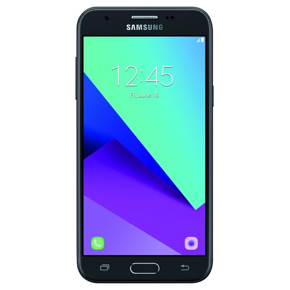 UScellular Samsung Galaxy J3 16GB Prepaid Smartphone, Black