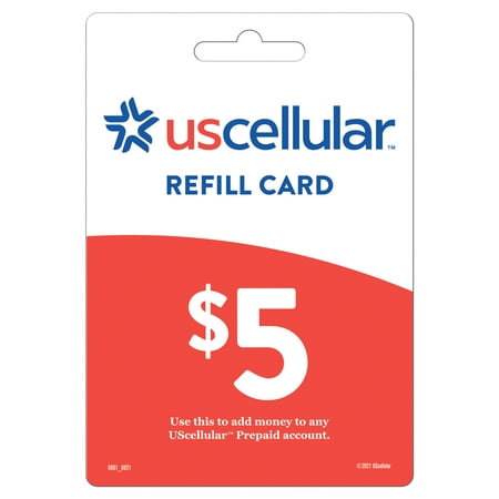UScellular e-PIN Cell Service Prepaid Calling Card for Prepaid Account Top Up, (Email Delivery)