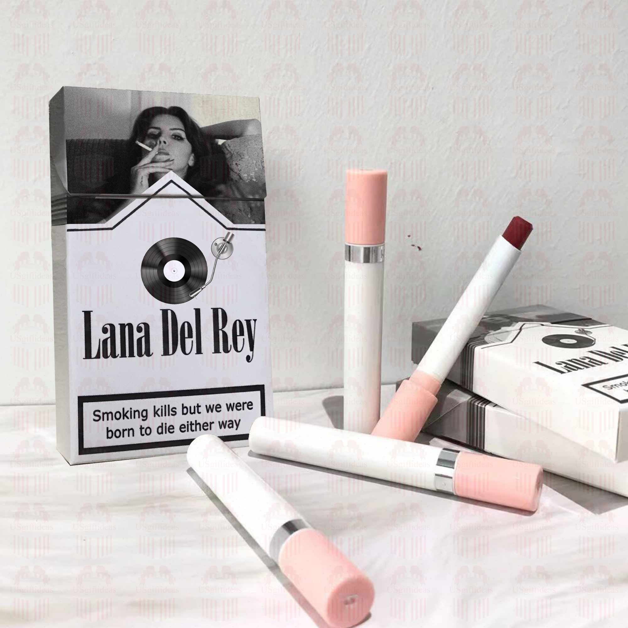 USgiftideas Lana Del Rey Tube Cigarette Lipstick Set Valentine's Day ...