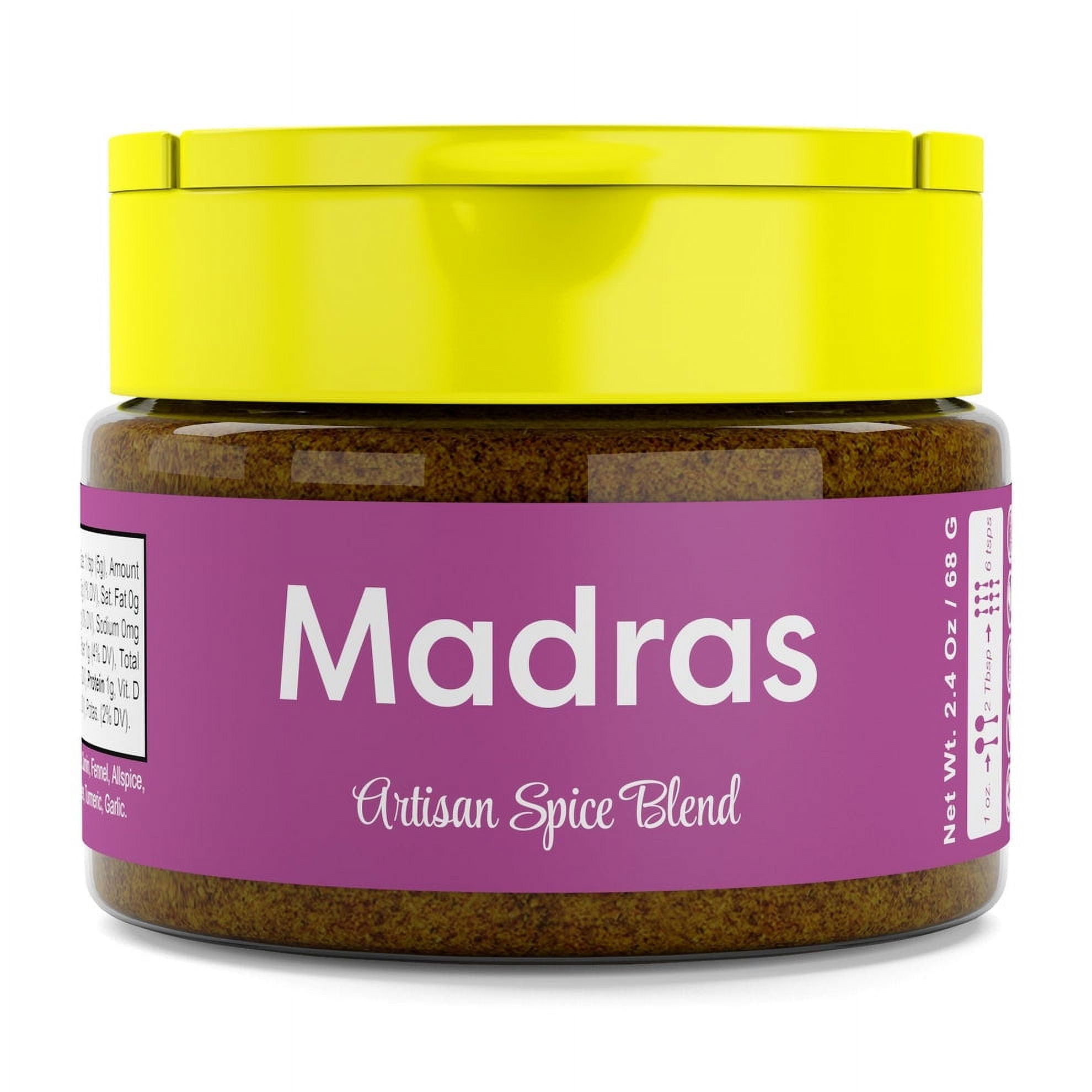 USimplySeason Madras Spice Savory and Aromatic Indian Curry Powder