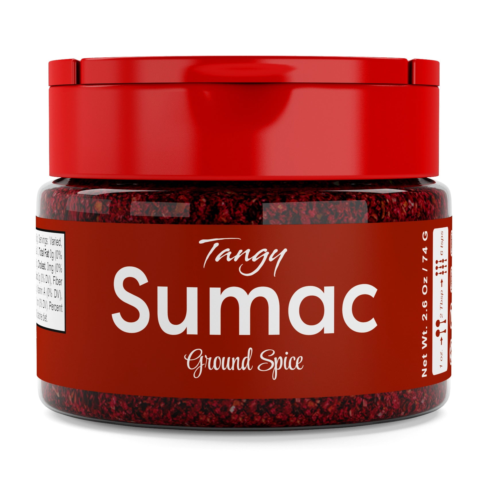 USimplySeason Tangy Sumac Spice Citrusy Middle Eastern Berry Powder