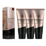 USky Natural Glow +Firming Self Tanner Body Lotion - Fair to Medium Skin Tone, Sunless Tanning with Collagen and Elastin