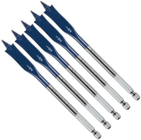 10-Pack Daredevil Spade Bits 11/16" X 6" - Replacement Drill Bits Bulk Pack For Bosch Tools