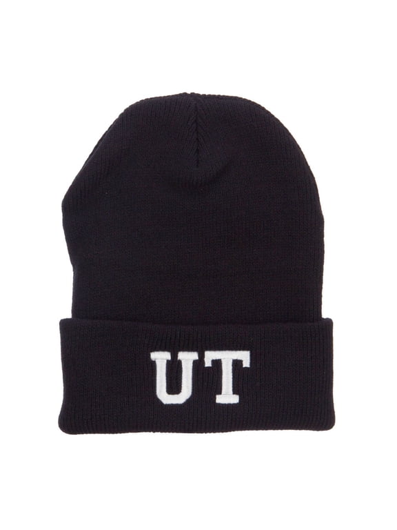 UT Utah State Embroidered Cuff Beanie - Black OSFM