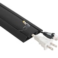thumbnail image 1 of UT Wire 5 FT Cord Protector and Cover with 3-Channels, Black, 1 of 7