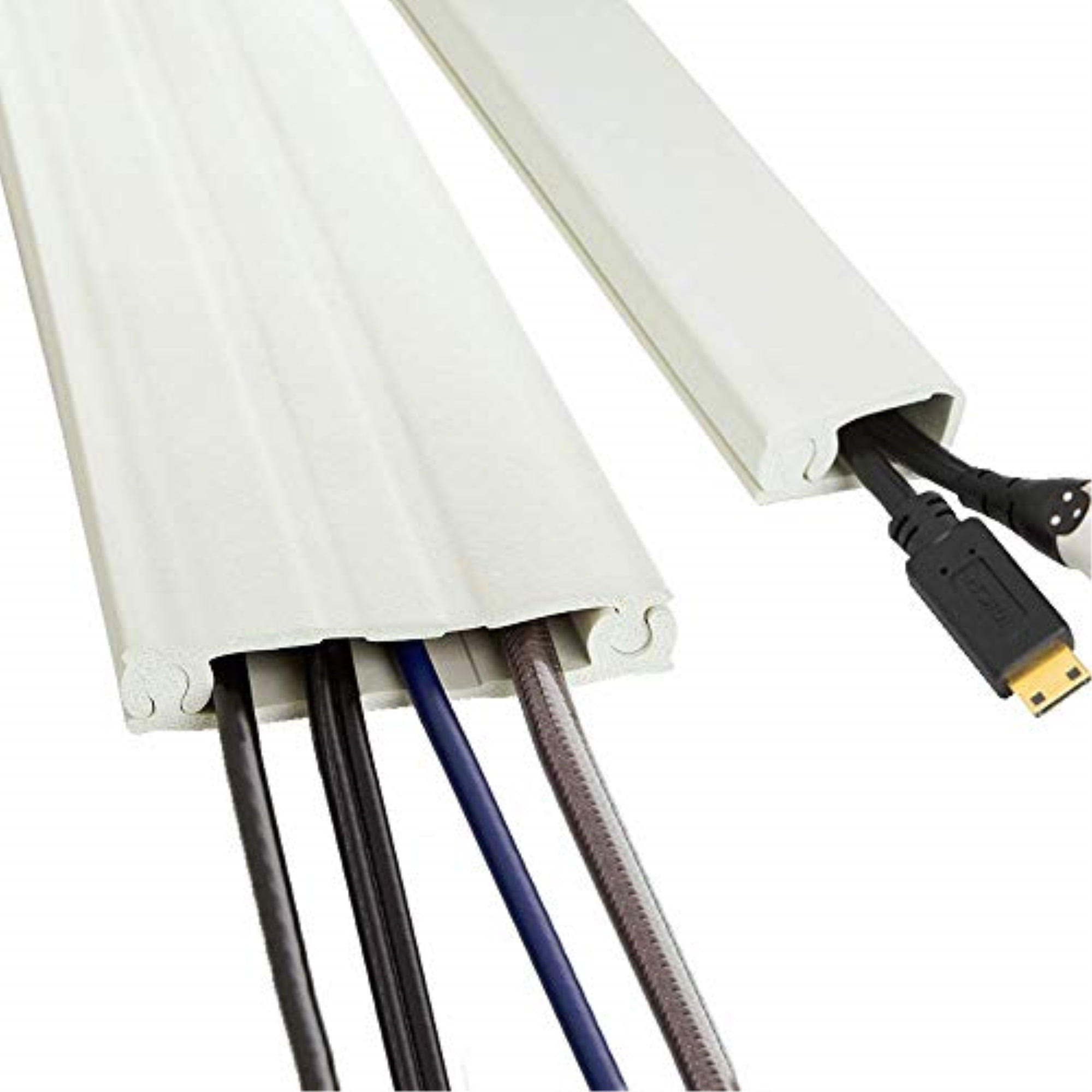TV Cable Hider - 62.8in PVC Cord Hider Cable Management Wall, Paintable  Cable Concealer for Wall Mounted TV, Cable Raceway Beige Wire Hider, Wall  Wire