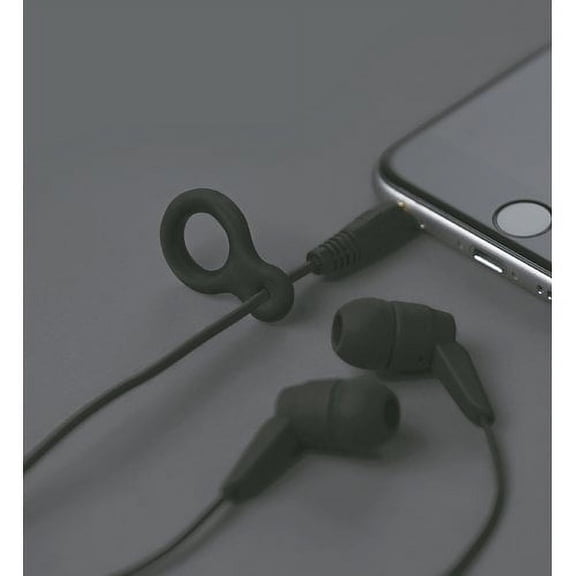 UT Wire Binditz Mini for Mobile Attachable Silicon Cable Wrap Earphone, Chargers & USB, Set of 8, Black