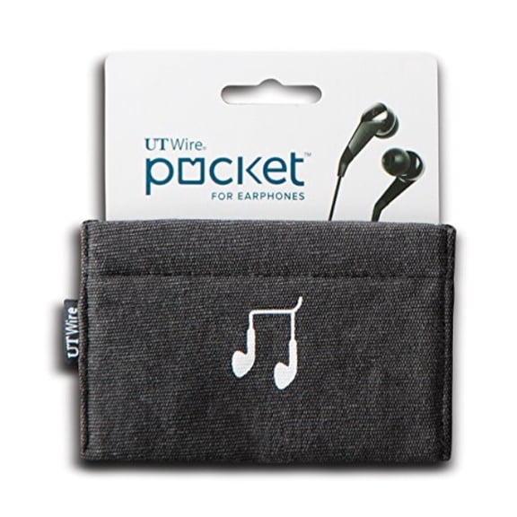 UT Wire Pocket Earbud Earphone Case Pouch