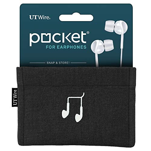 UT Wire Pocket Earbud Earphone Case Pouch