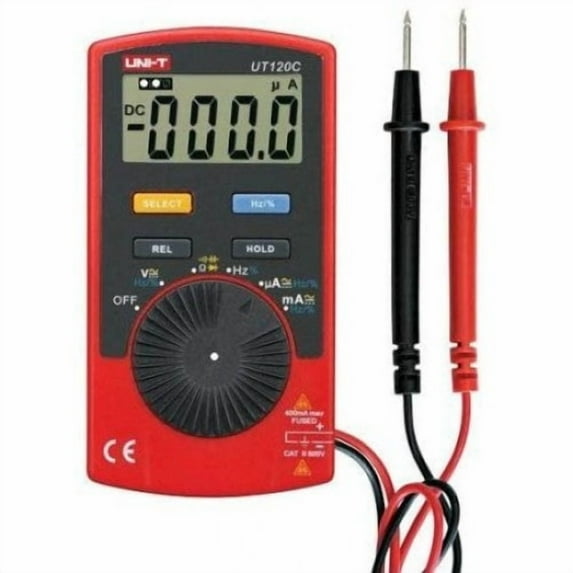 UT120C - MULTIMETER DIGITAL POCKET SIZE RESISTANCE VOLTAGE CURRENT