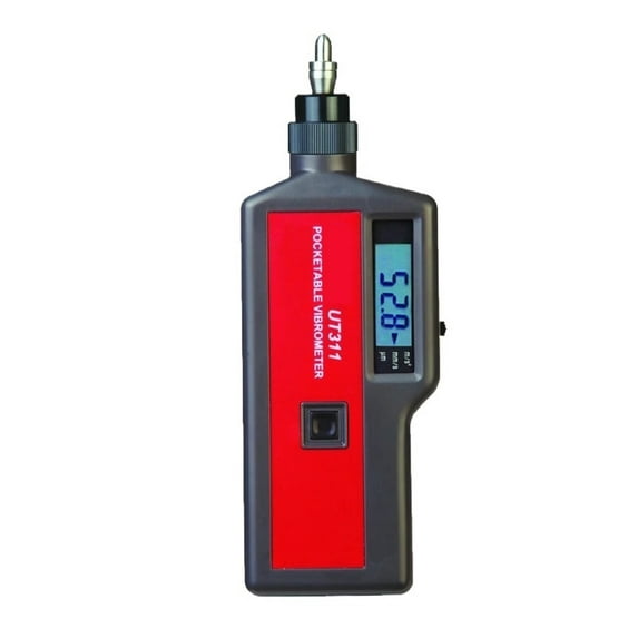 UT311 Pocket Type Vibration Meter Measuring Acceleration / Speed / Displacement Auto Power Off / Data Hold Function ,Versatile Frequency