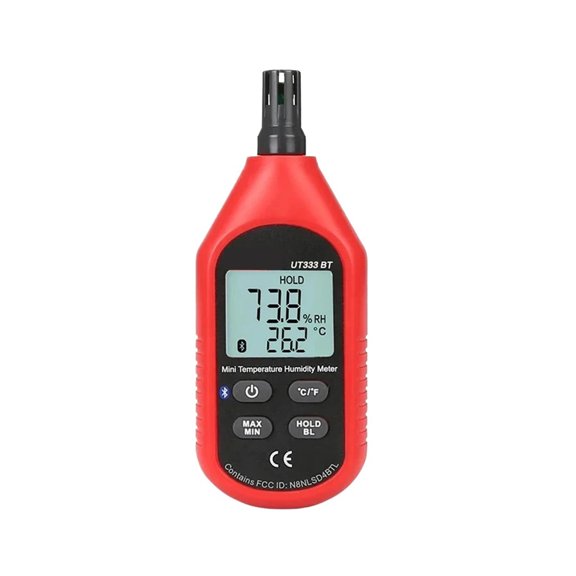 UT333 UT333BT Digital Hygrometer,Thermometer 2 In 1 Temperature Humidity Meter Mini Sensor Bluetooth Thermo-hygrometer