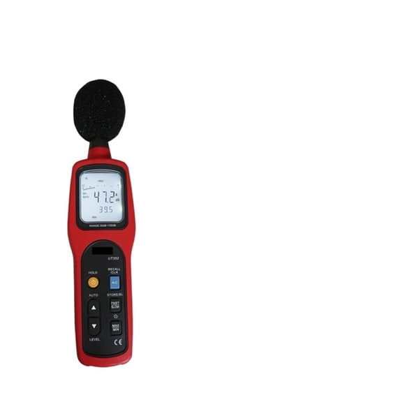 UT352 Digital Mini Sound Level Meter 30 130dB Noise Measuring Instrument Tester Audio Decibel Monitor Max Min Alarm Log ,Easy to Operate