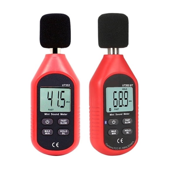 UT353 UT353BT Sound Level Bluetooth Meter Digital Noise Measuring Tester 30-130dB Professional Decibel Monitor dB Detector
